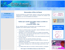 Tablet Screenshot of elaticodemama.com